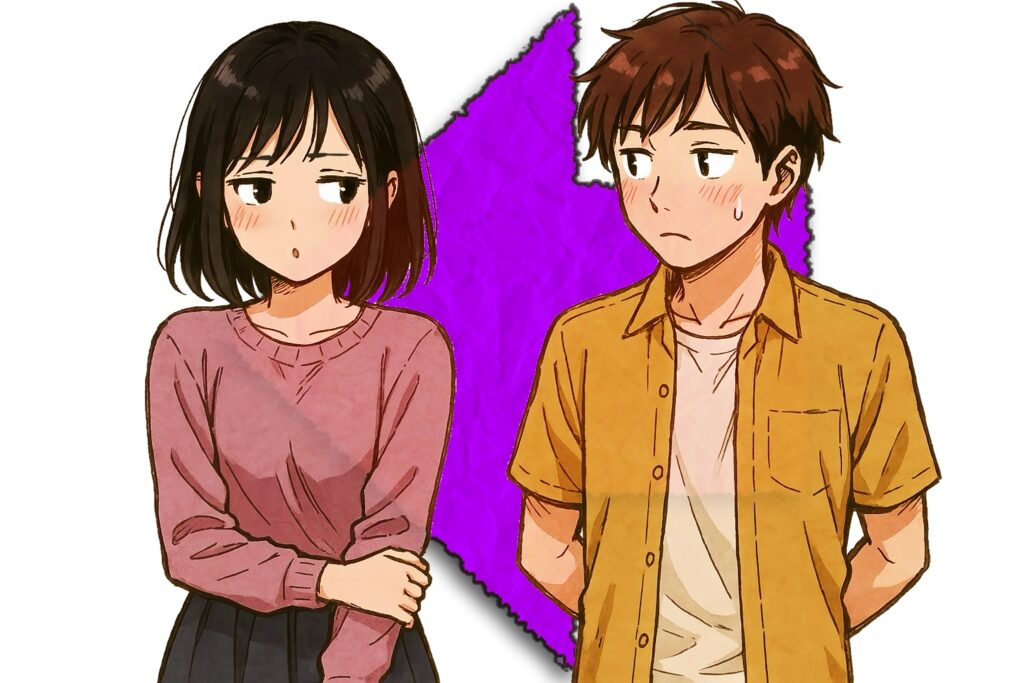 男性から女性への好意