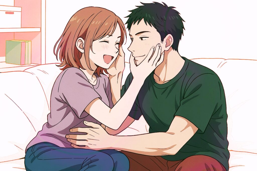 ラブラブな彼氏と彼女