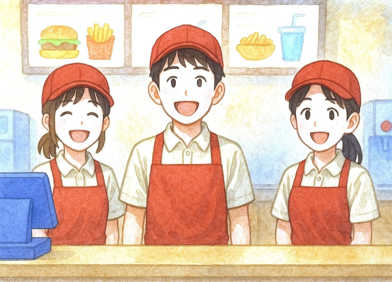 バイト仲間