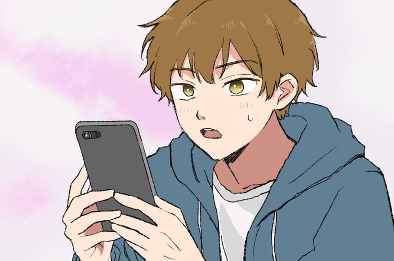 彼女から寂しいとLINEがきてトキメク彼氏